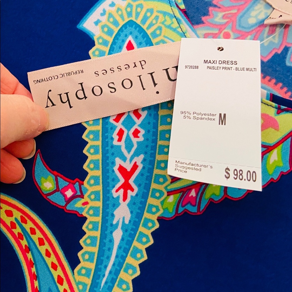 Philosophy Maxi Dress - NWT - Picture 9 of 14